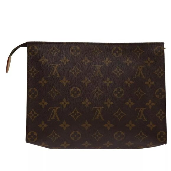 LOUIS VUITTON Monogram Poche Toilette 26 Pouch - Picture 1 of 16